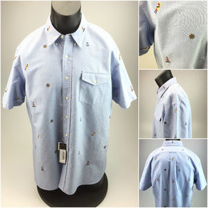 Ralph Lauren Nautical lighthouse anchor flag shirt